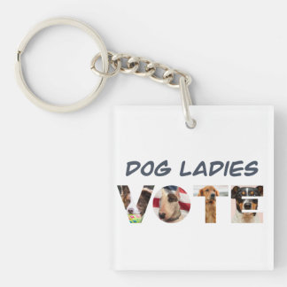 Porte-clefs Porte - clé des votes pour les dames de chien