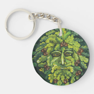 Porte-clefs Porte - clé d'homme vert