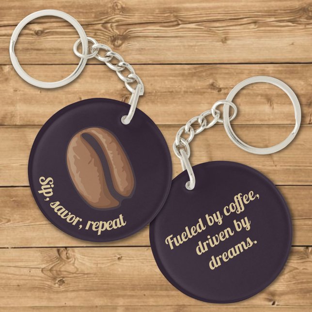 Porte-clefs Porte - clé d'icône de café (Créateur téléchargé)