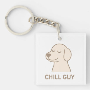 Porte-clefs Porte - clé drôle mignon - "Le type de frisson" De