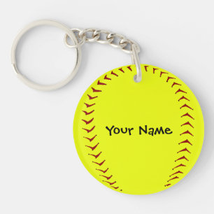 Porte-clefs Porte - clé du base-ball de Fastpitch
