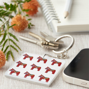 Porte-clefs Porte - clé du Cheval Rouge