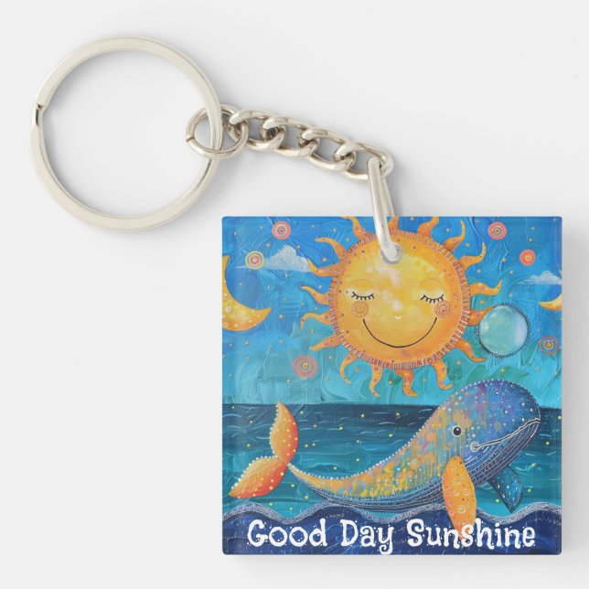 Porte-clefs Porte - clé du dimanche du bon jour (Devant)