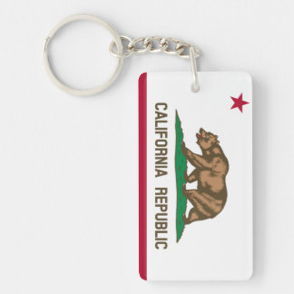 Porte-clefs Porte - clé du drapeau de l'État de Californie