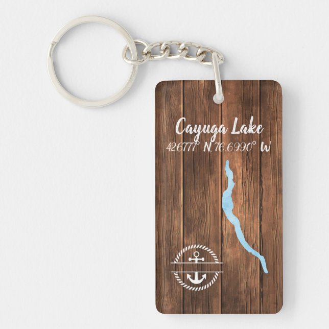 Porte-clefs Porte - clé du lac Cayuga (Devant)