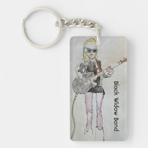 Porte-clefs Porte - clé du lecteur guitare