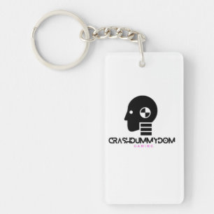 Porte-clefs Porte - clé du logo de jeu CrashDummyDom