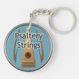 Porte-clefs Porte - clé du logo du réseau Psaltery Strings