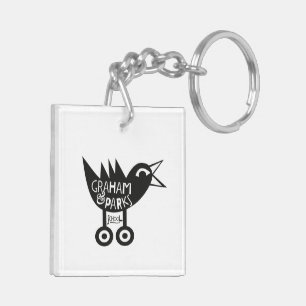 Porte-clefs Porte - clé du logo Graham & Parks