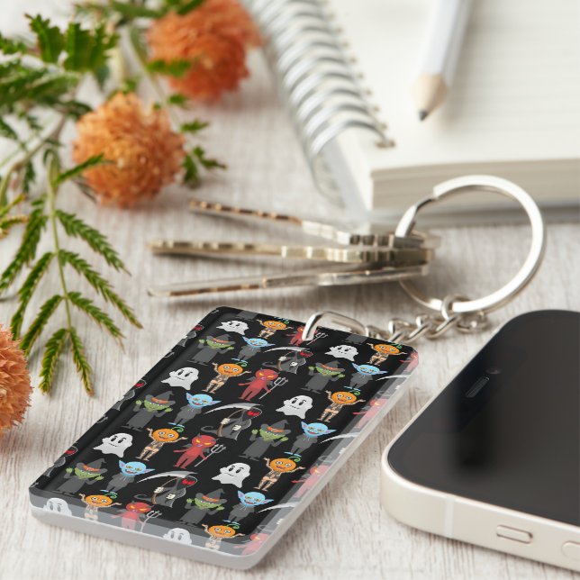Porte-clefs Porte - clé du parti Halloween (Devant droit)