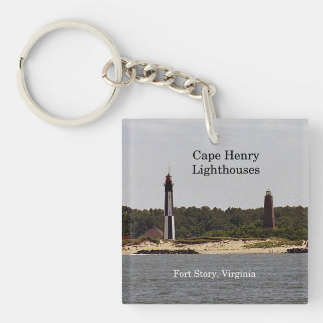 Porte-clefs Porte - clé du phare de Cape Henry (Devant)