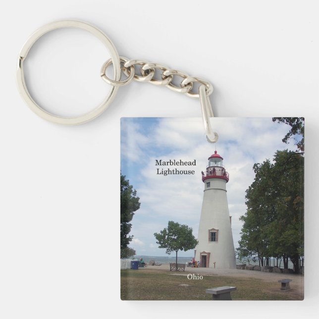 Porte-clefs Porte - clé du phare de Marblehead (Devant)