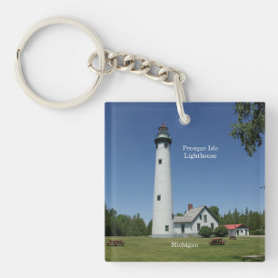 Porte-clefs Porte - clé du phare de Presque Isle