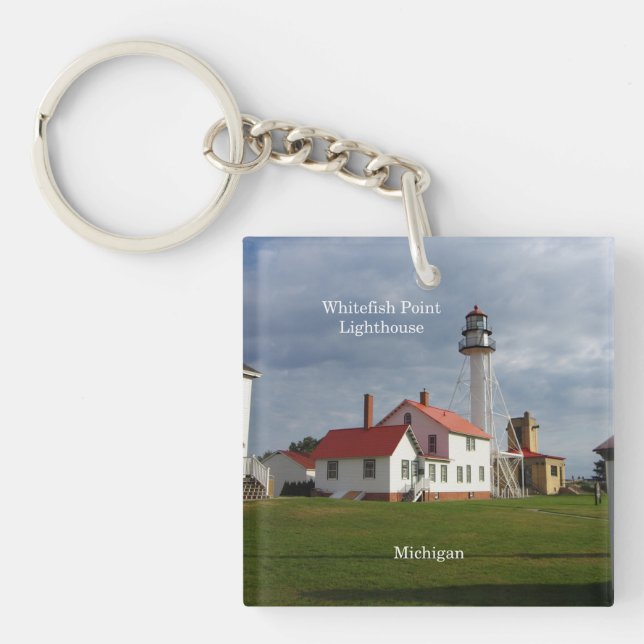 Porte-clefs Porte - clé du phare de Whitefish Point (Devant)
