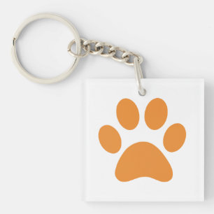 Porte-clefs Porte - clé Empreinte de patte