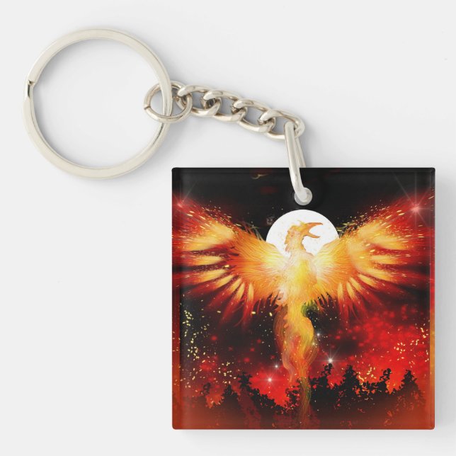 Porte-clefs Porte - clé en hausse de Phoenix (Devant)