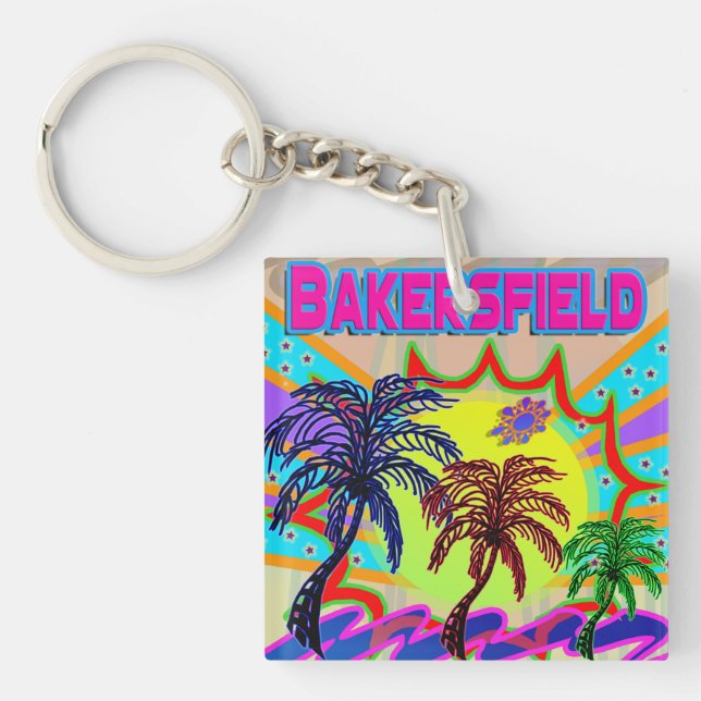 Porte-clefs Porte - clé éternel Bakersfield (Devant)