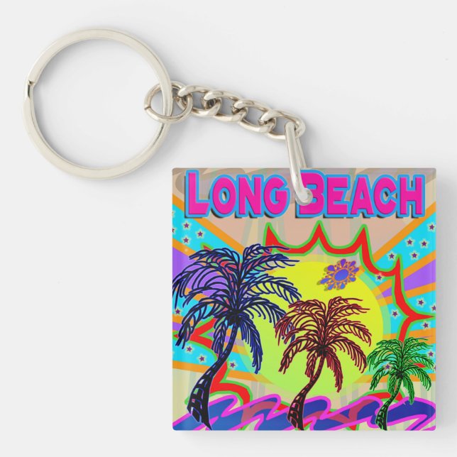 Porte-clefs Porte - clé éternel de Long Beach (Devant)