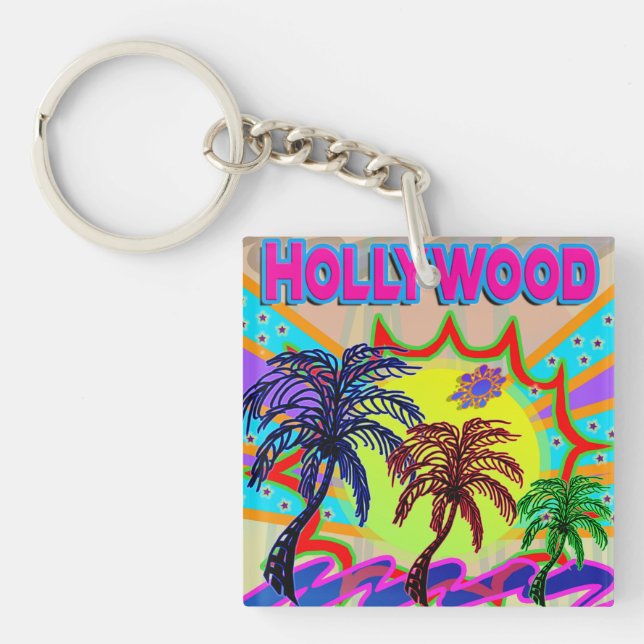 Porte-clefs Porte - clé éternel d'Hollywood (Devant)