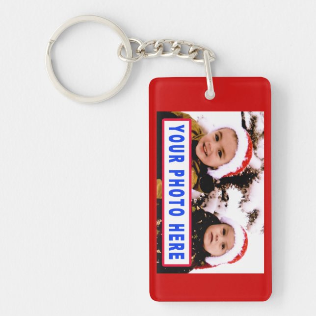 Porte-clefs Porte - clé fait sur commande de photo (Devant)