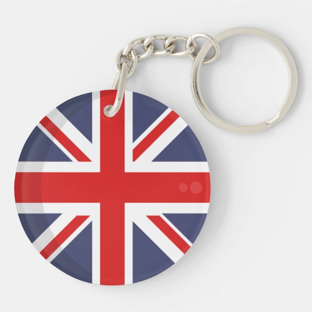 Porte-clefs Porte - clé FLAG d'Angleterre (Dos)