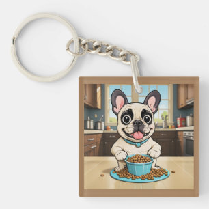 Porte-clefs Porte - clé français de Bulldog