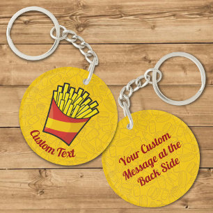 Porte-clefs Porte - clé français Fries
