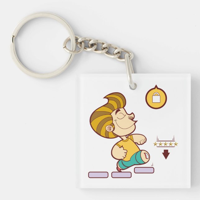 Porte-clefs Porte - clé gagnant (Devant)