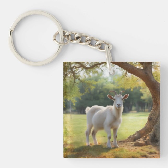 Porte-clefs Porte - clé Goat Lover (Devant)