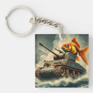 Porte-clefs porte - clé "Goldfish Adventure"