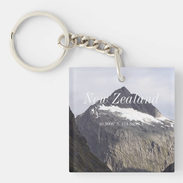 Porte-clefs Porte - clé GPS néo-zélandais (Devant)