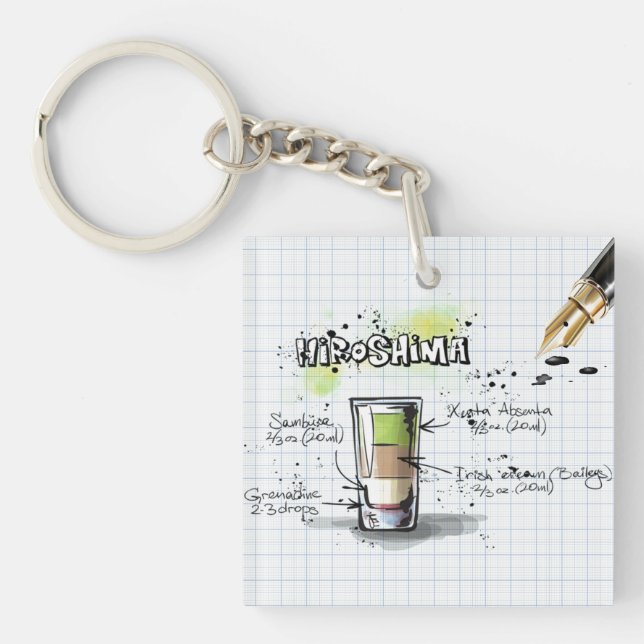 Porte-clefs Porte - clé Hiroshima (Devant)