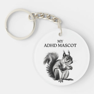 PORTE-CLEFS PORTE - CLÉ HUMOUR ADHD