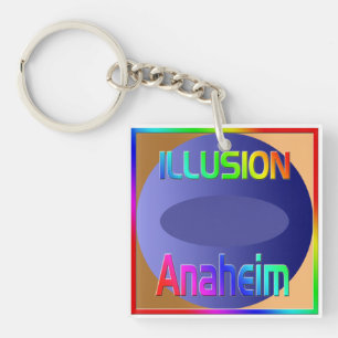 Porte-clefs porte - clé "ILLUSION Anaheim" !
