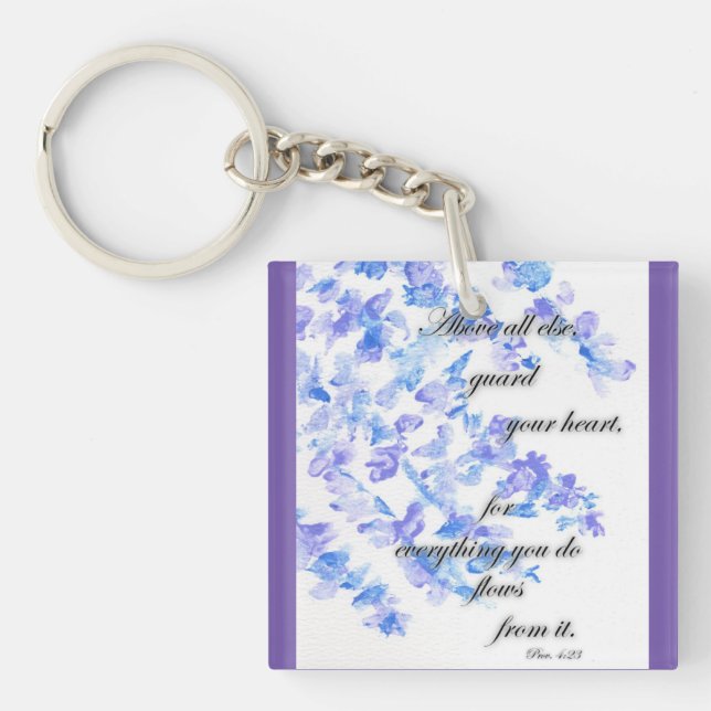 Porte-clefs Porte - clé inspirant (Devant)