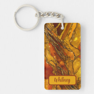 Porte-clefs Porte - clé inspiré par l'ambre (06)