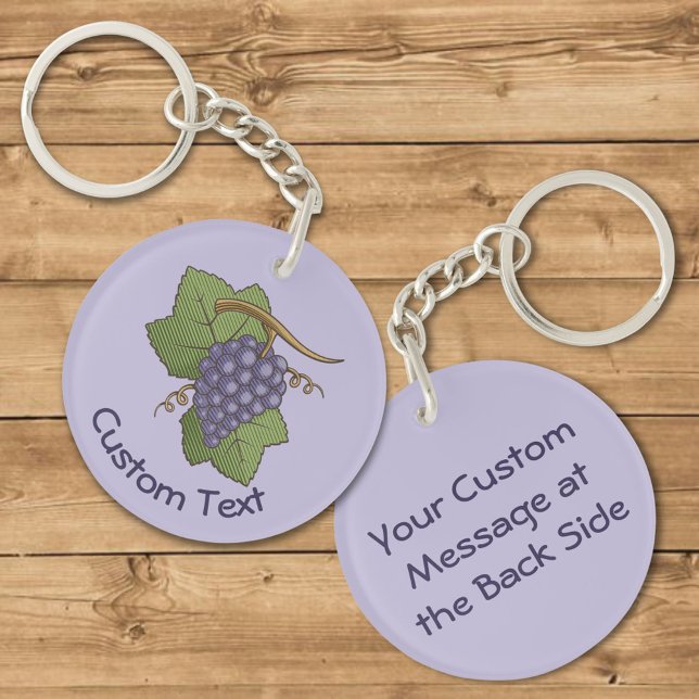 Porte-clefs Porte - clé Lilac Grapes (Créateur téléchargé)