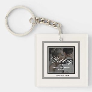 Porte-clefs Porte - clé mariage blanc