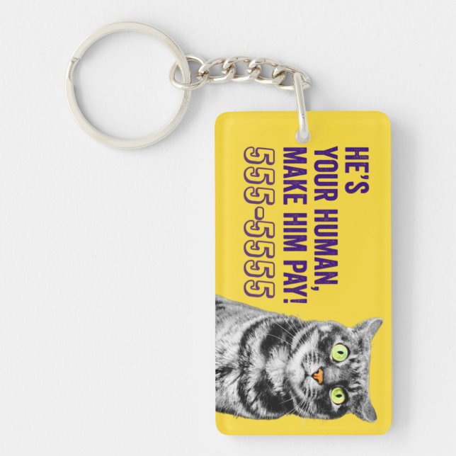 Porte-clefs Porte - clé Meow Meow Puffytail (Devant)