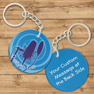 Porte-clefs Porte - clé Microphone Studio