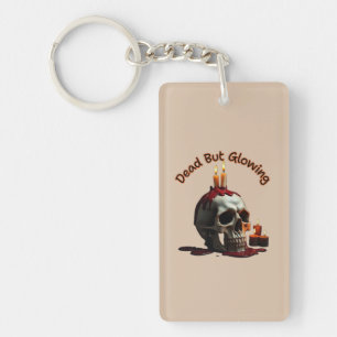 Porte-clefs Porte - clé mort mais brillant, Día de los Muertos