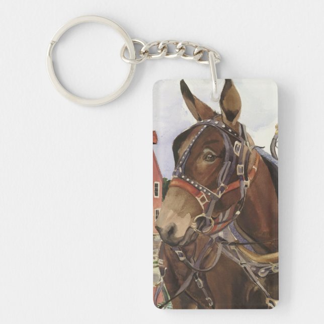 Porte-clefs Porte - clé, mule (Devant)