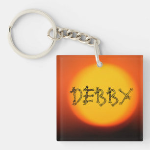 Porte-clefs Porte - clé nommé de coucher du soleil