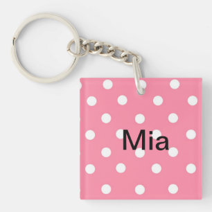 Porte-clefs Porte - clé nommé de Mia
