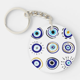 Porte-clefs Porte - clé oeil mal