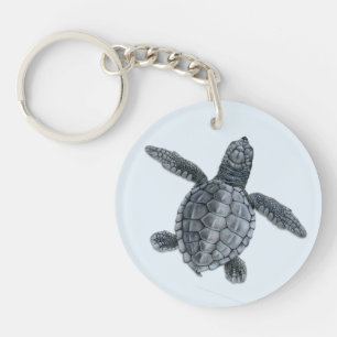 Porte-clefs Porte - clé olive de Hatchling de tortue de mer d