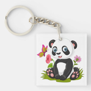 Porte-clefs Porte - clé Panda