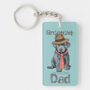 Porte-clefs Porte - clé papa de Bouvier des Flandres