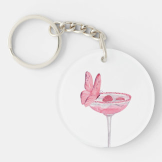 Porte-clefs Porte - clé papillon de Cocktail