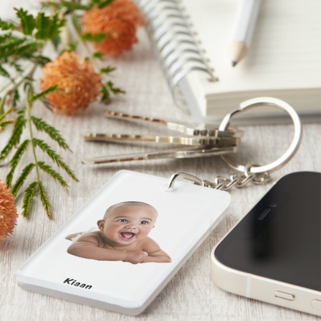 PORTE-CLEFS PORTE - CLÉ PERSONNALISÉ (Devant droit)